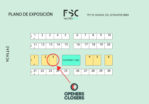 Plano FSC 2024 Expositores Openers & Closers