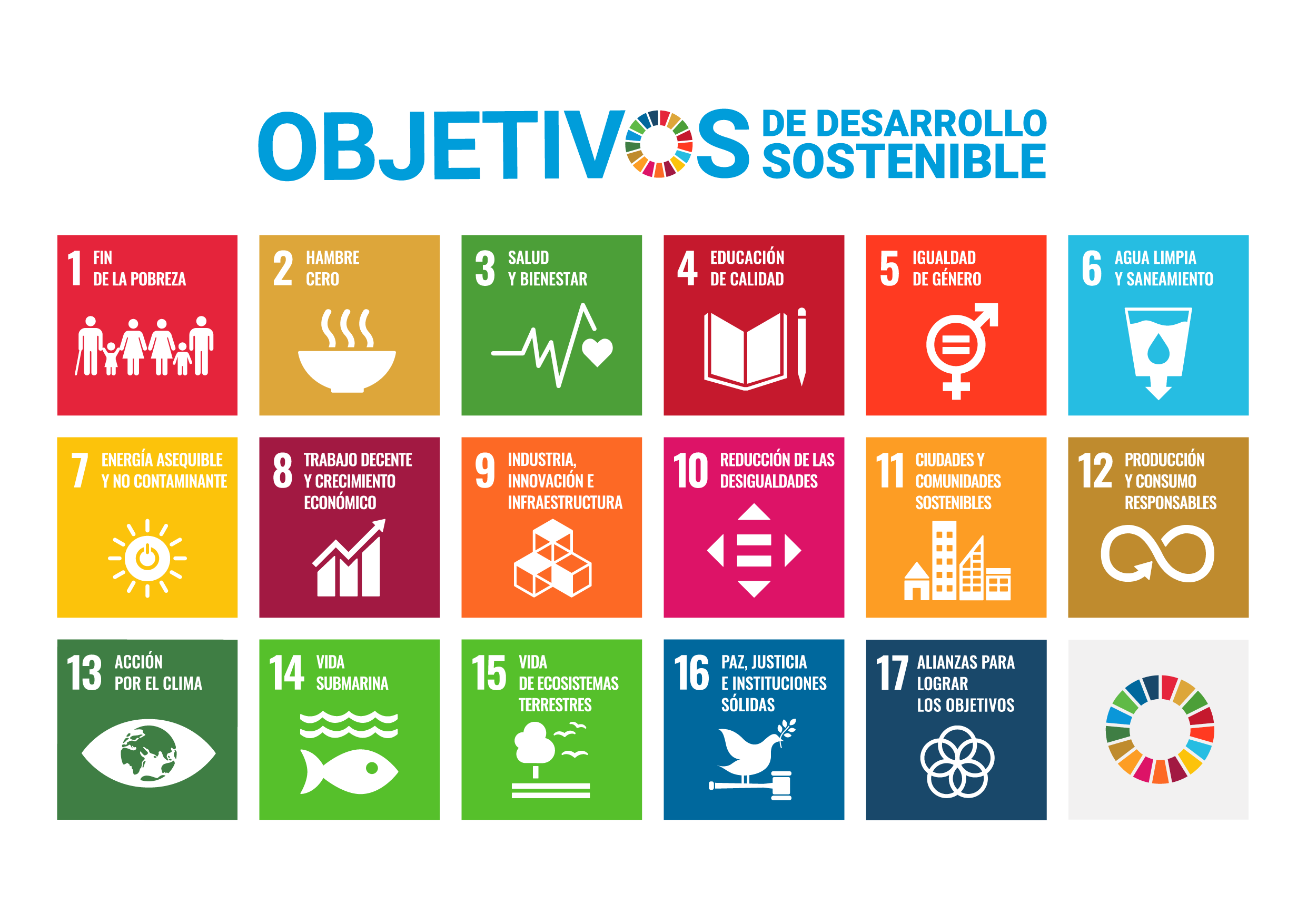 Objetivos de Desarrollo Sostenible (ODS) de la Agenda 2030